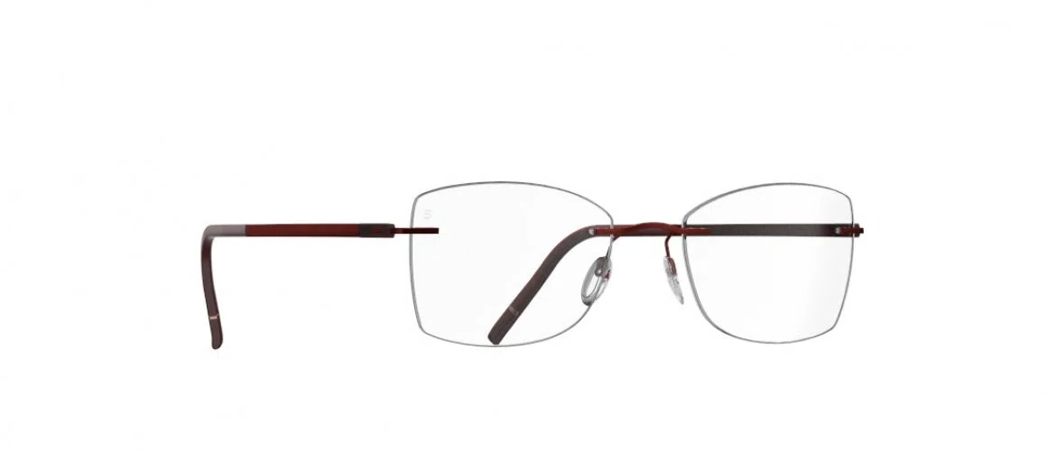 Silhouette The Dawn Chassis Rimless 5573 Eyeglasses - view 13